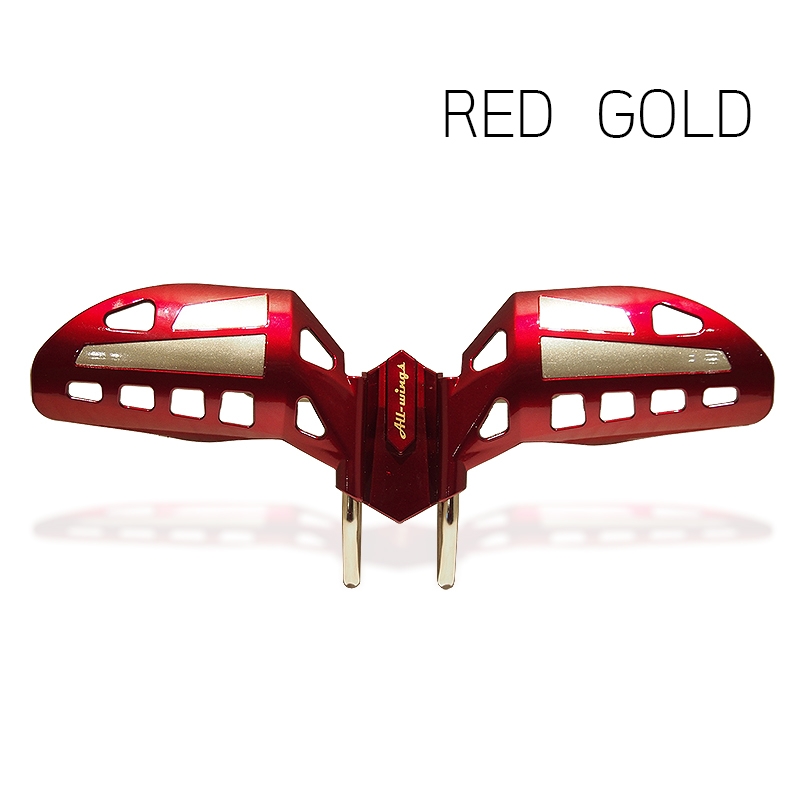 All-wings saddle - Red Gold (แดงคาดทอง)